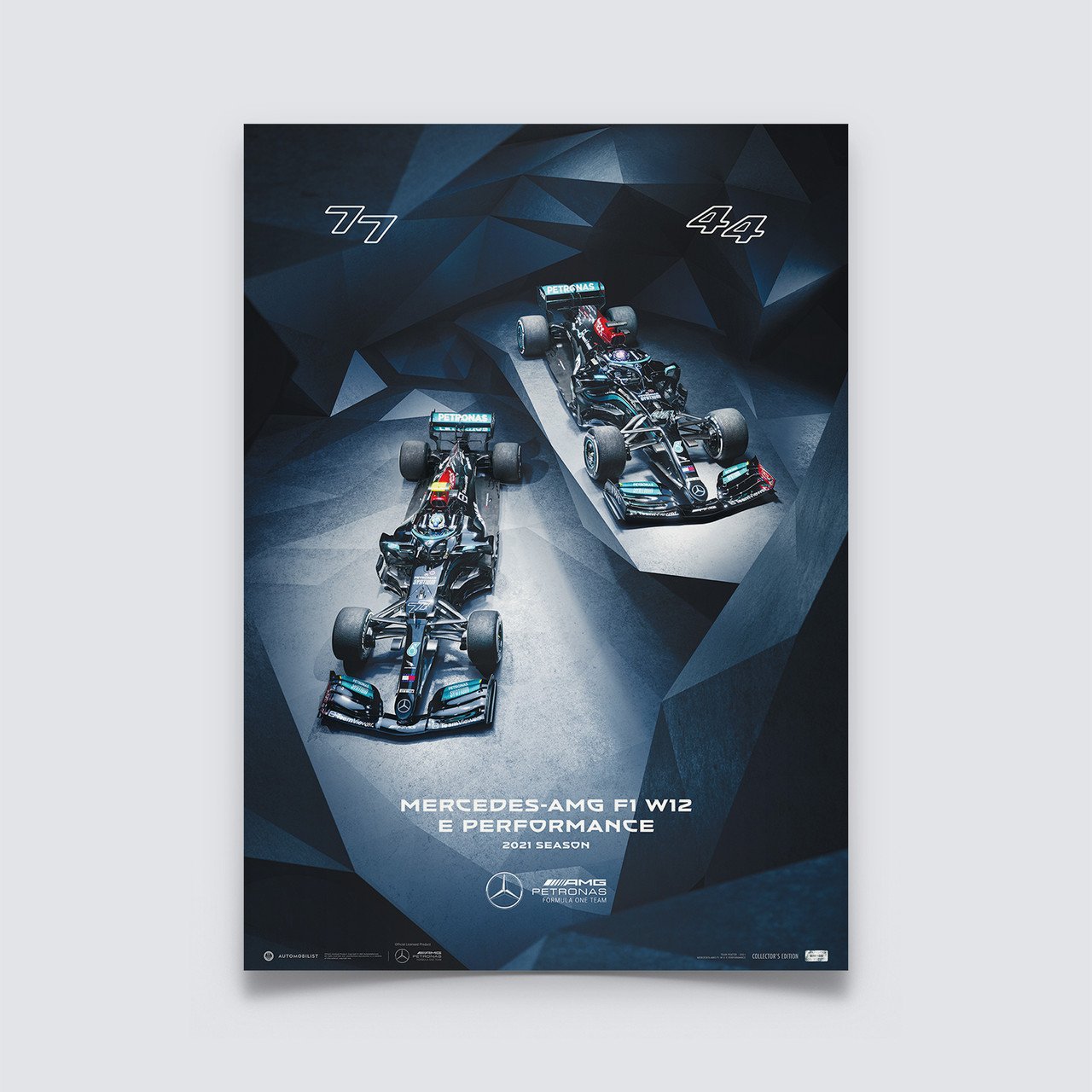 Mercedes-AMG Petronas F1 Team - Season - 2021 Limited Edition Poster