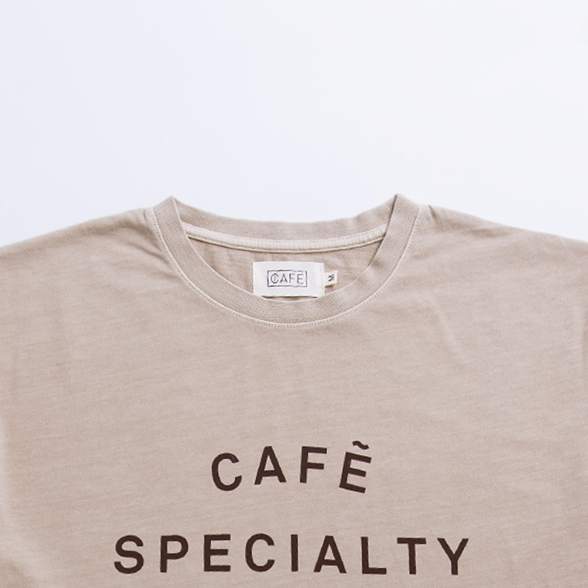 The Organic Specialty Tee in Light Brown - Shop