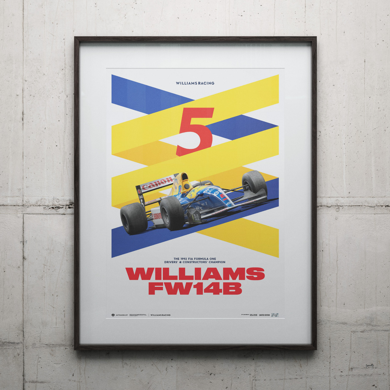 UPDATED: 2023 F1 World Champions Poster F1 
