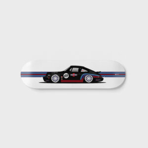 Porsche 964 Martini Skateboard Deck