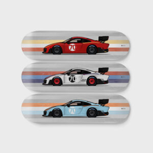 Porsche 935 New - 3-Pack  Skateboard Deck