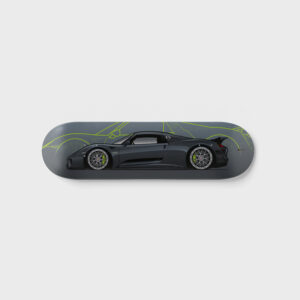 Porsche 918 Black Skateboard Deck