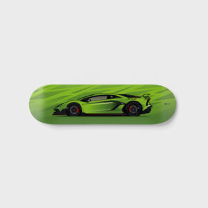 Lamborghini Aventador SVJ  Skateboard Deck
