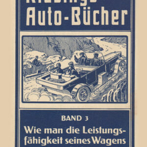 Klasing's Car Books Volume 3. How to Increase the Performance of Your Car Book