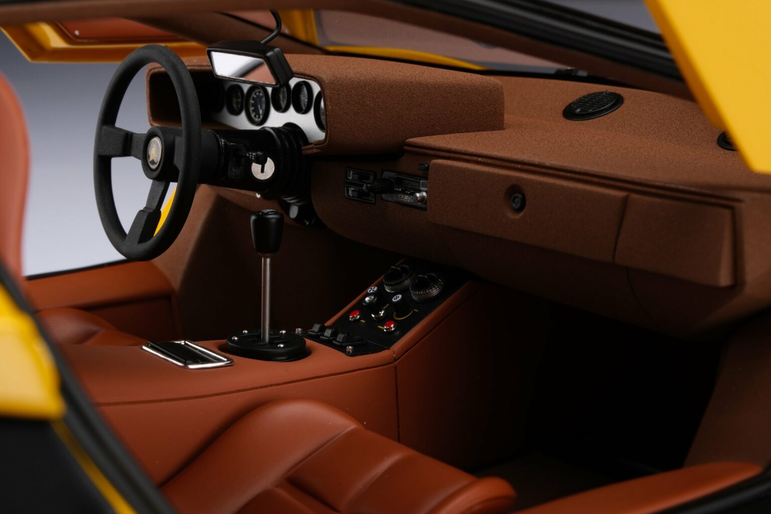Lamborghini Countach LP400 (1974) | Edition In Yellow Car Model - Shop