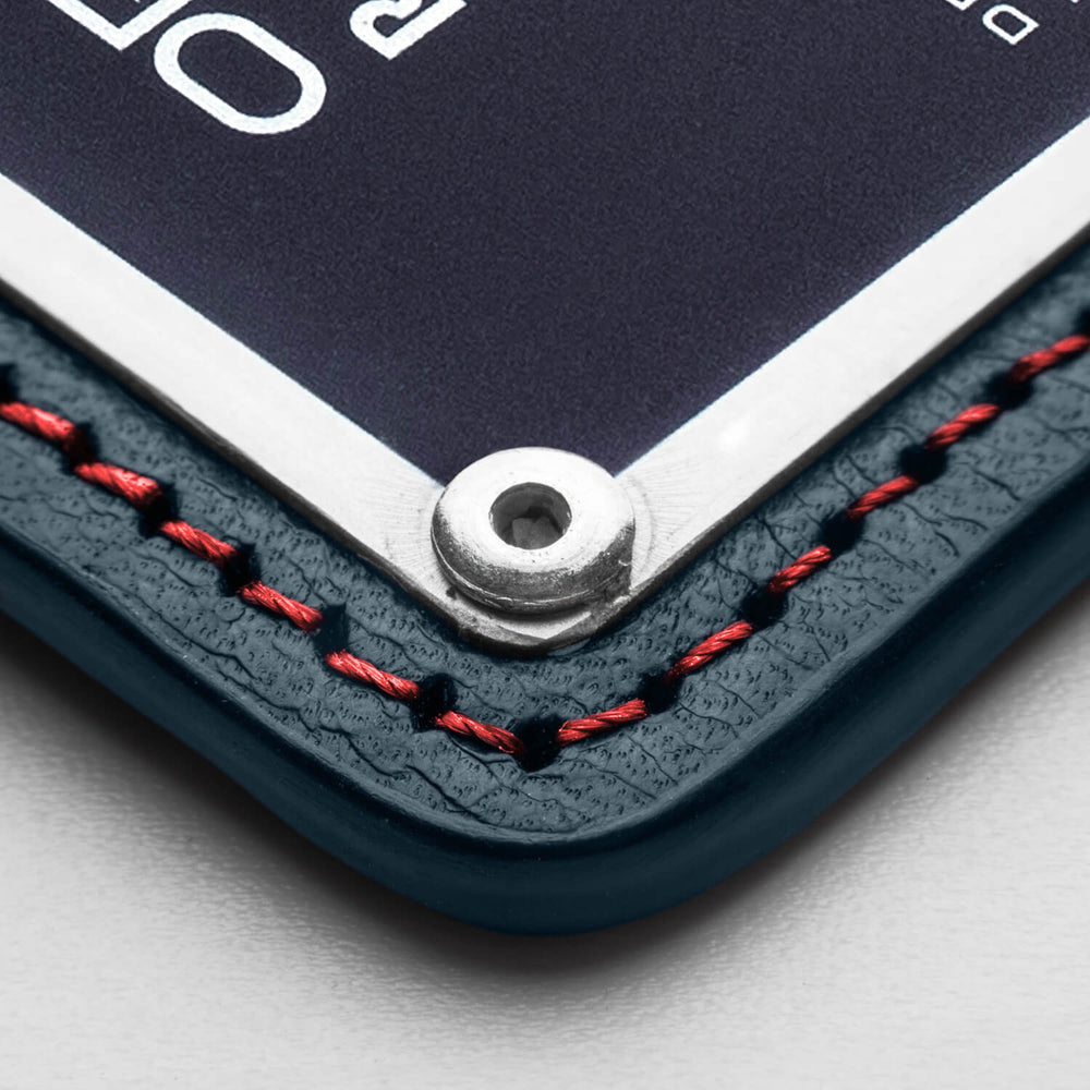 Leather Tag - Oracle Red Bull Racing - Blue