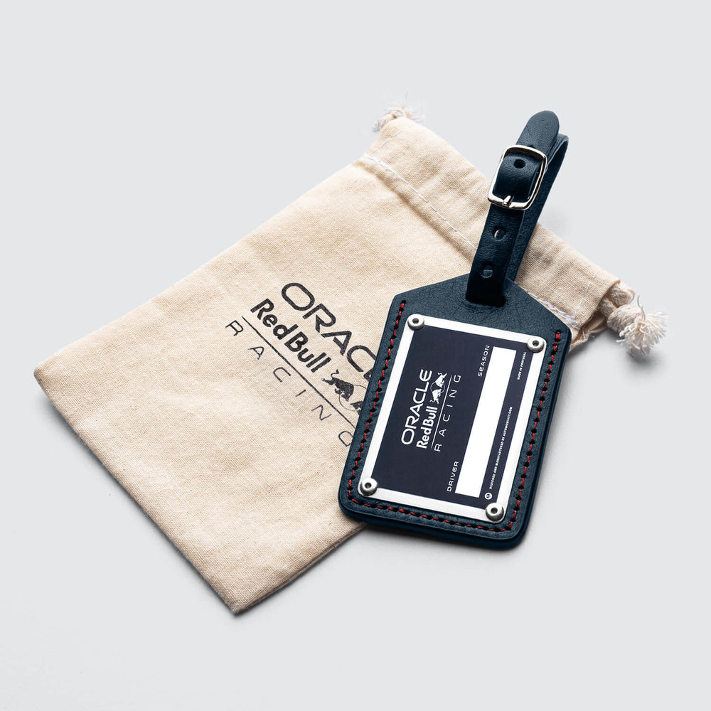 Leather Tag - Oracle Red Bull Racing - Blue
