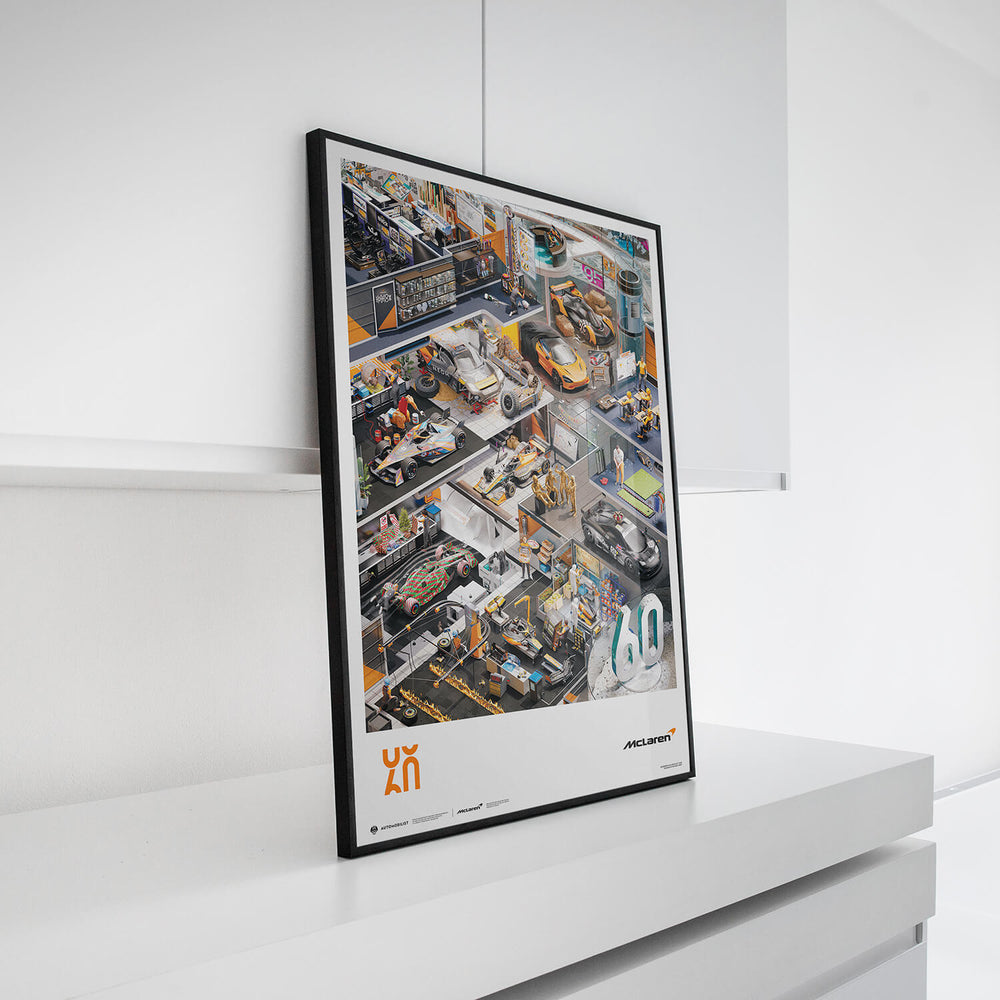 McLaren Racing - Season's Greetings - 60th Anniversary - 2023 Print