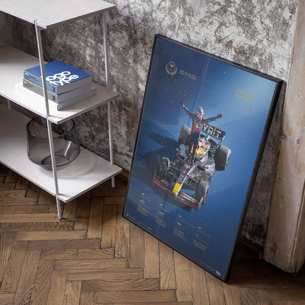 Oracle Red Bull Racing - Max Verstappen - Record-breaking Season - 2023 Print